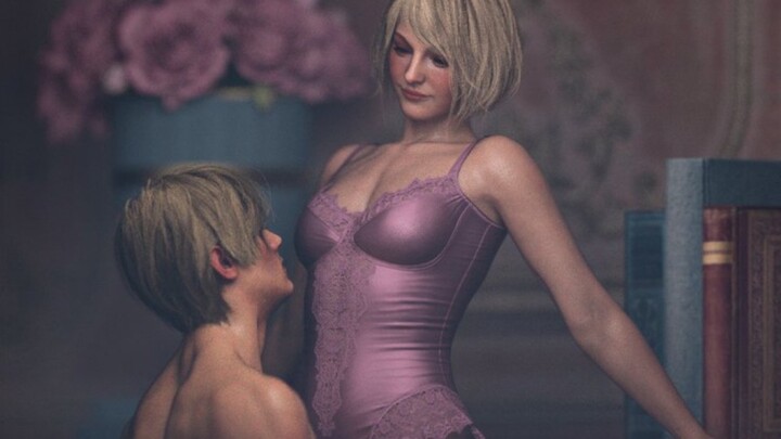 18+ scene Leon x Ashley graham🥵🥵