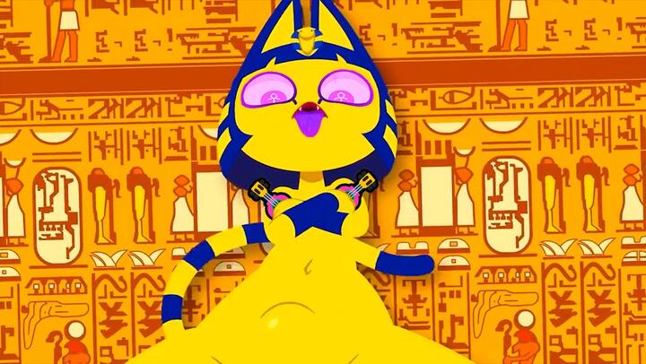 Zone Ankha | Желтая Египетская Кошка, почти ФУЛЛ без цензуры (оригинал)