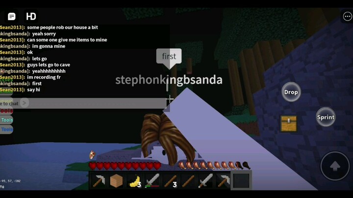 Minecraft but roblox