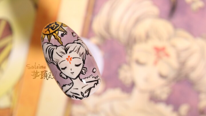 [Taro] Phần thứ hai của Bài Clow - Bài Hoa! Làm móng tay vẽ tay "Cardcaptor Sakura"
