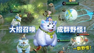 New hero Agudo skill preview: the in-game model is so cute! Dual forms and can transform into a ball