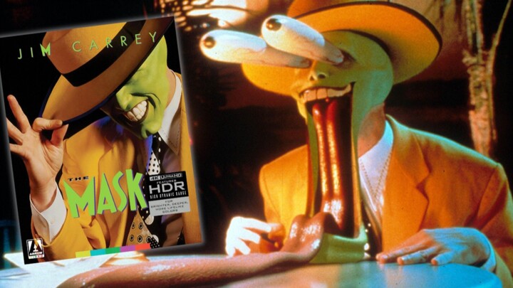 The iconic 1994 superhero comedy film "The Mask"