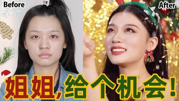 Transformed Nurse! The Angel in White Becomes a Christmas Eve Elf—Jingle Bells, Jingle Bells! [Chris