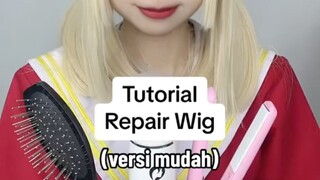 TUTORIAL REPAIR WIG (Versi Mudah) #JPOPENT