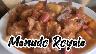 Ibang level ng menudo ito . MENUDO ROYALE #cooking #recipes #pilipinofood #yummy #chef #pilipino