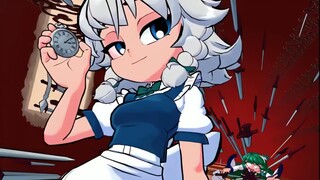Three very cool Sakuya time stops [Image quality improved + merged]