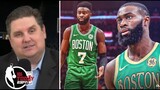 NBA TODAY | "Jaylen Brown the most dangerous" | Windhorst on low panic Celtics upset Warriors Game 1