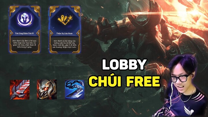 CẬU 3 VẼ LÕI BÓI ĐỒ, OUT TRÌNH CẢ LOBBY VỚI BỘ CỜ LIÊN XẠ GANGPLANK, LUCIAN