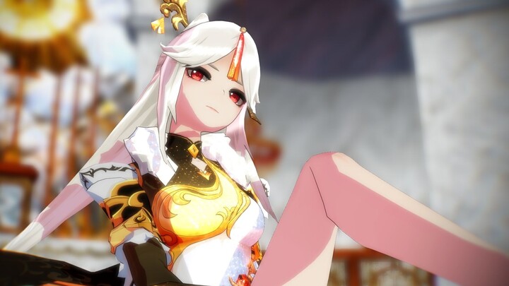 [Genshin Impact / Ningguang] Saya tahu Anda menyukai saya, tetapi apa yang dapat saya lakukan?!