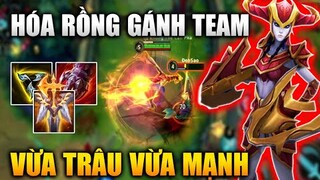 [LMHT Tốc Chiến] Shyvana Rừng Vừa Trâu Vừa Mạnh Hóa Rồng Gánh Team Trong Liên Minh Tốc Chiến