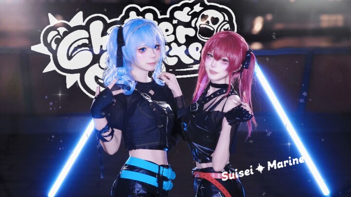 Comet and the Captain Reach the Pinnacle?!💙❤️ “Chatter Chatter” ▶ [First-Cover Cosplay Dance]