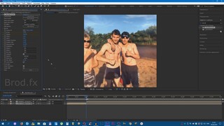 Как делать эту анимацию ZoomOut + Rotate ? Adobe Affter Effects CC 2019