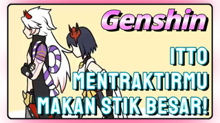 Itto Mentraktirmu makan stik besar!