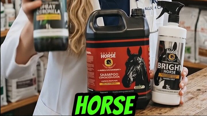 Kit Shampoo + Bright Horse + Repelente Citronela - Higiene e Proteção para Ca
