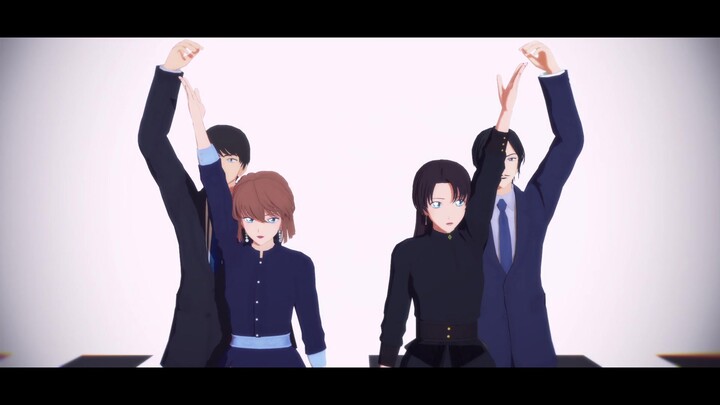 【MMD Conan】Cherry Hunt โดย Miyano Sisters และ Morobu Brothers