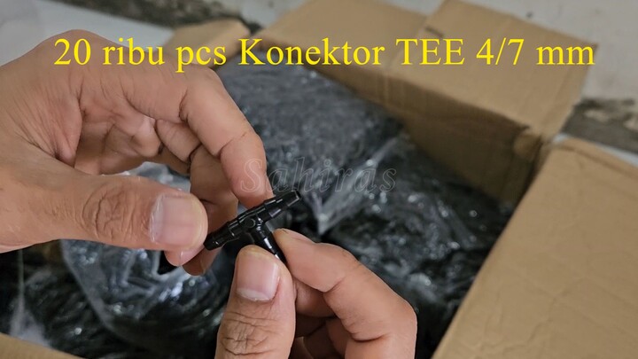 UNBOXING 20.000 KONEKTOR TEE! Paket Besar Akhirnya Datang