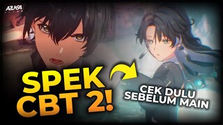 Cek Speksifikasi HP-Mu untuk CBT 2 ! - Wuthering Waves