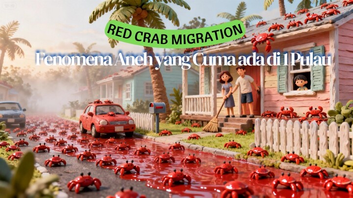 Red Crab Migration - Fenomena Langka yang Cuma ada di 1 Pulau dalam 1x 1 Tahun