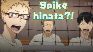 SPIKE HINATA DENGAN MATA TERTUTUP 👀