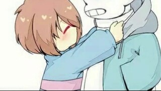 Sweet Love Frisk: Aku cinta kamu, sans.