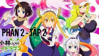 Cô Hầu Gái Rồng Của Kobayashi Phần 2 Tập 2 ( Vietsub ) | Miss Kobayashi's Dragon Maid Season 2 ep 2