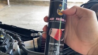Phượt luôn #17 - Đánh Giá Lọc Trụ Giá Rẻ - Lọc Gió Trụ Có Làm Lupe Xe  - Tẩm Dầu Lọc Gió Trụ