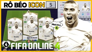 Trải Nghiệm “ Người ngoài hành tinh ” Ronaldo De Lima ICON +5: 3840 Tỷ Đắt Đỏ Nhất SERVER FO4 VN