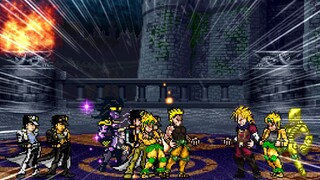 【MUGEN】True four-person and four-ghost fight in the same frame! ! !