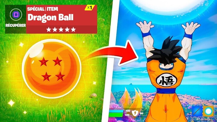 J'utilise les POUVOIRS de DRAGON BALL  pour GAGNER sur FORTNITE  !