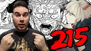 GEGE HAS TAKEN MY JOY ONCE AGAIN! | Jujutsu Kaisen Chapter 215 Reaction/Review