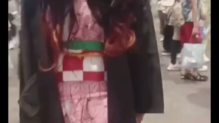 7.20 In Jinan, Shandong, a man cosplaying as Nezuko was kicked out of the comic exhibition