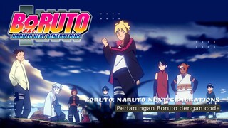 Boruto: Naruto Next generations (pertarungan Boruto dengan code)