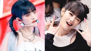 【MINNIE】风格切换自如的爱豆！酷vs甜版Tomboy直拍同屏对比