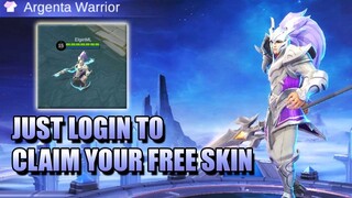 FREE SKIN ARGENTA WARRIOR - JUST LOGIN TO CLAIM