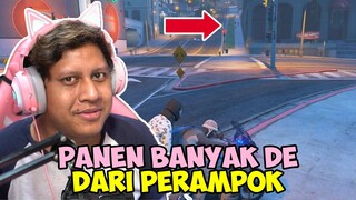DAPAT BANYAK DE GERATIS DARI PERAMPOK! - GTA V Roleplay