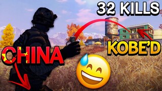 Nailing People From China With Kobe Grenades… | Legendary Solo vs Squads | CoDM BR