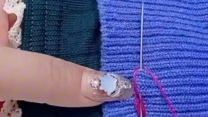 Tips for invisible mending stitches