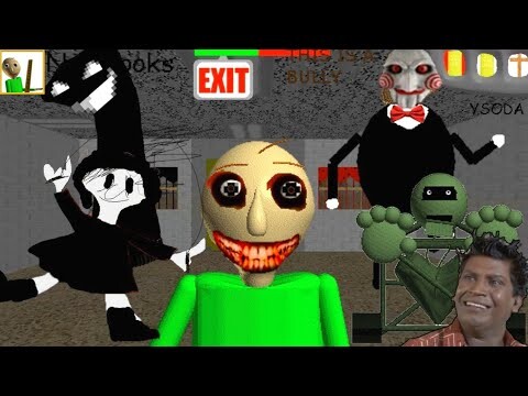 Baldi's basic horror gameplay/Baldi basic in tamil/Horror/on vtg!