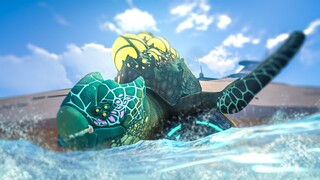 One of the Biggest Leviathans in Subnautica