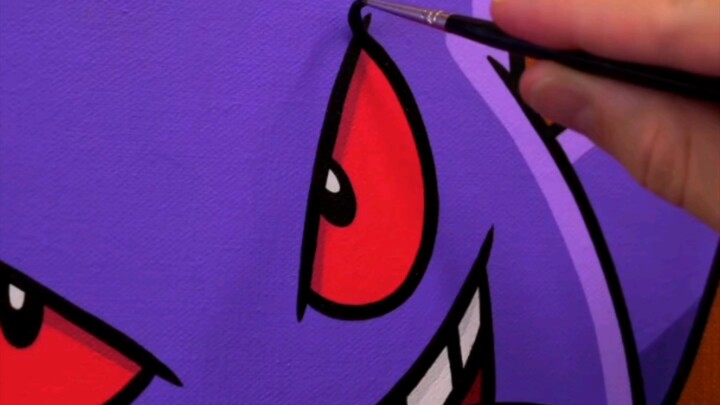 【Graffiti Art】Draw a Gengar!