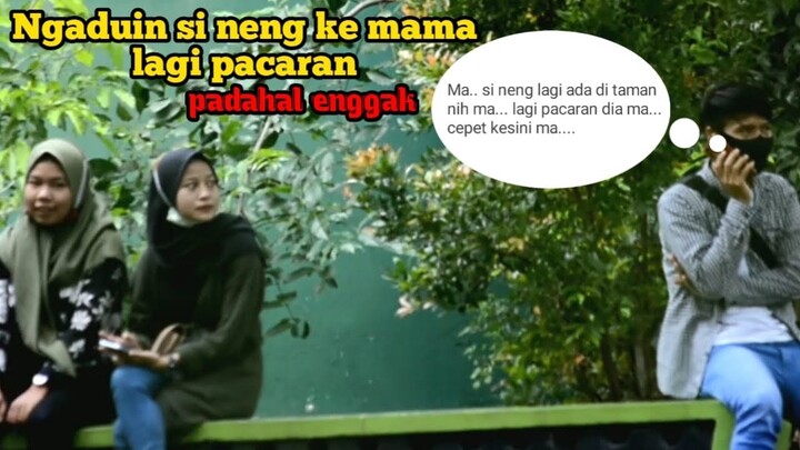 DI TELPON MAMAH SURUH PULANG, | Endingnya bikin Wkwkwk!