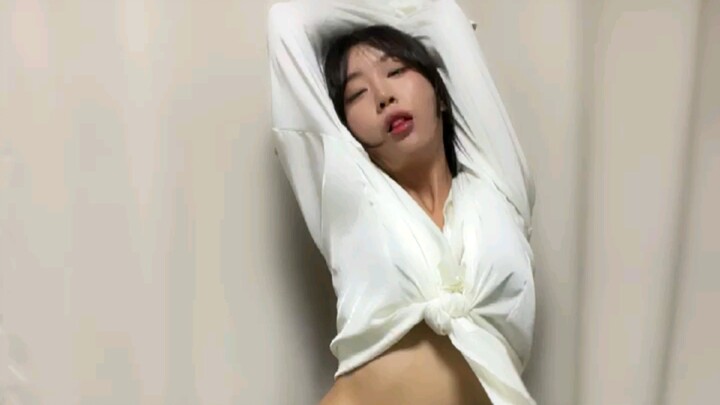 Beauty BJ vertical screen_white shirt big pendulum