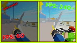 HOW TO IMPROVE FPS! (Roblox Arsenal)