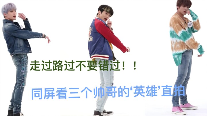 【NCT127】Triple Lee's 'Hero' straight cut comparison // A boy group known for sharp choreography teac