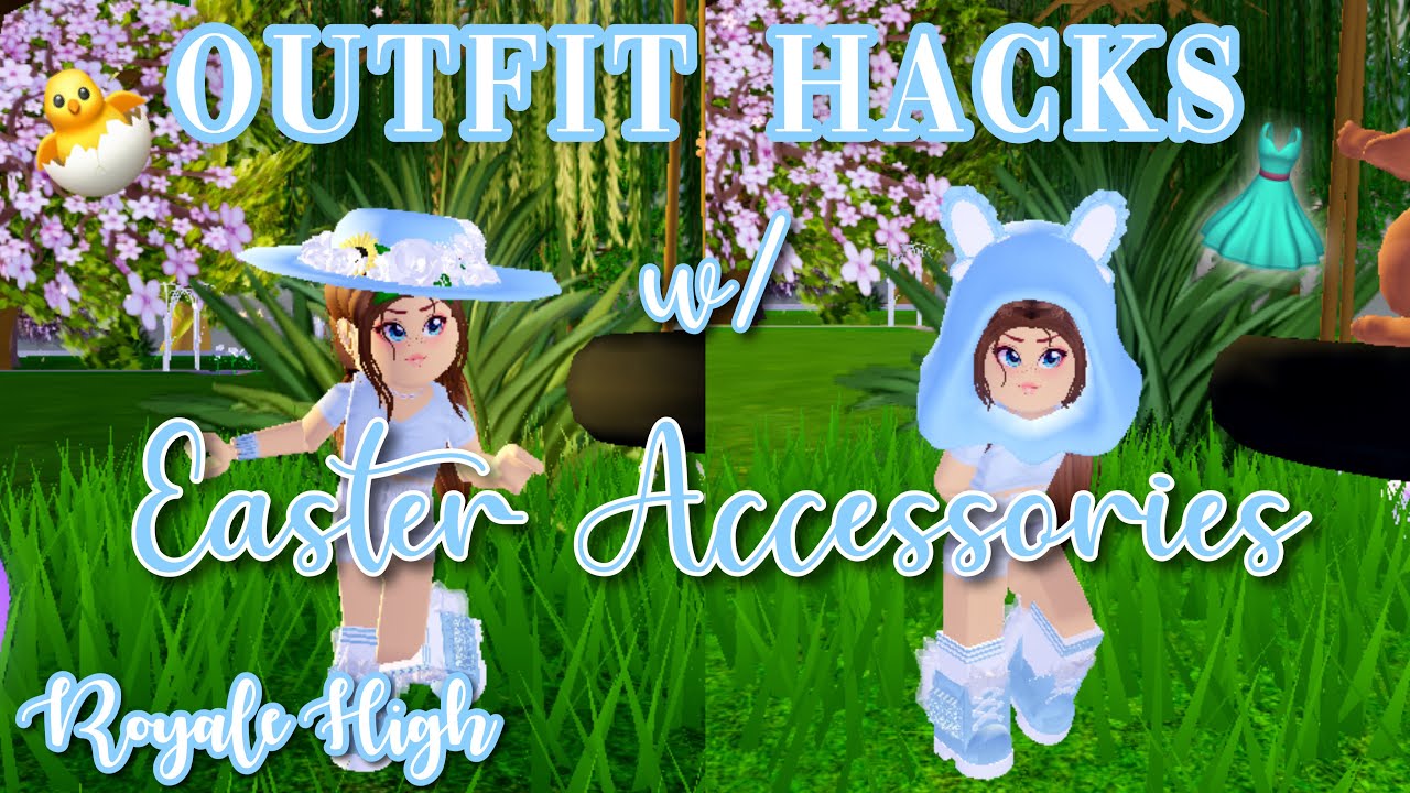 ? 10 EASTER Outfit Hacks | Royale High Easter Accessories - Bilibili