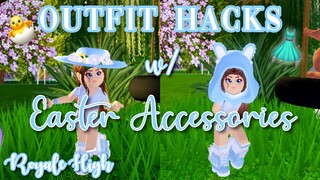 👗 10 EASTER Outfit Hacks | Royale High Easter Accessories