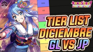 KonoSuba: Fantastic Days [GL] || [Tier List Diciembre] ¿Cuáles son mas Fuertes? ¿Que tal en la JP?