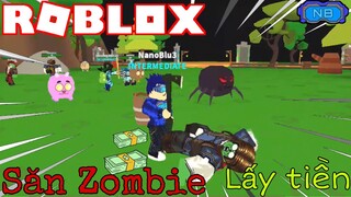 Chặt ĐẦU ZOMBIE đem bán lấy TIỀN *Zombie Hunting Simulator* (Roblox)