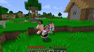 PANDA THỬ THÁCH SINH TỒN 1.16 TRONG MINECRAFT TẬP 4_REDHOOD XÂY CỐI XOAY GIÓ