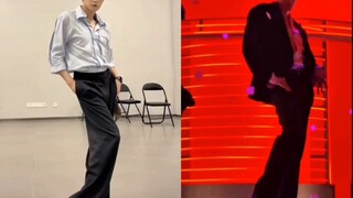 Bro, the two versions of the sweep-leg dance feel completely different